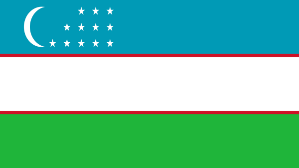 Флаг Узбекистана флаг
