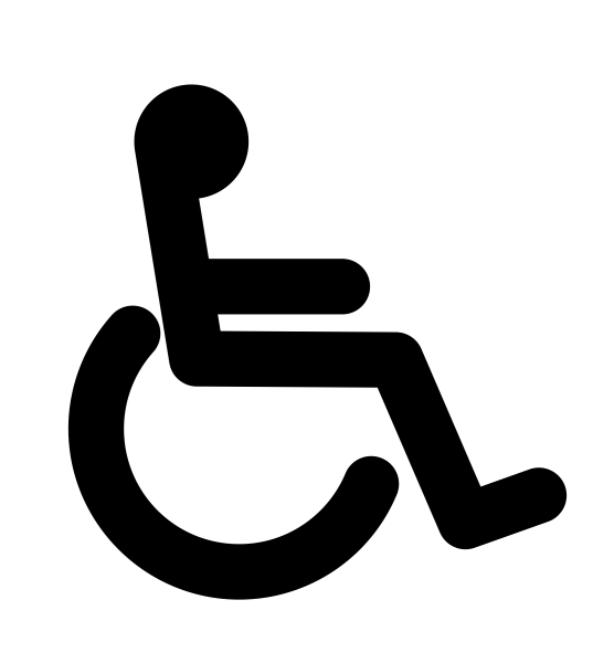 Инвалидный знак вектор