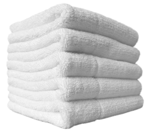 Белое полотенце