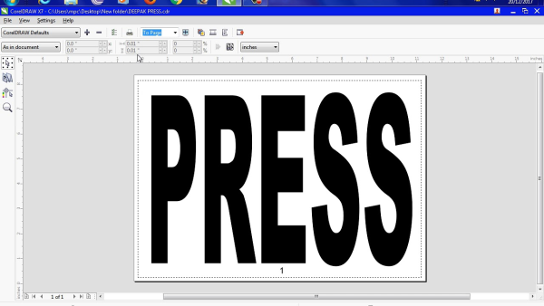 Отзеркалить изображение в coreldraw