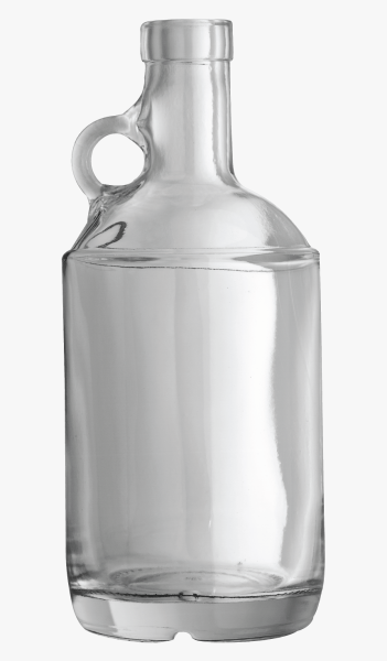 Бутыль самогона без фона