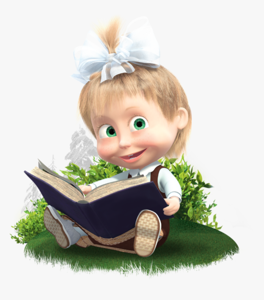 Сказочные герои с книгой