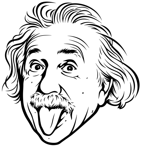 Альберт Эйнштейн чб