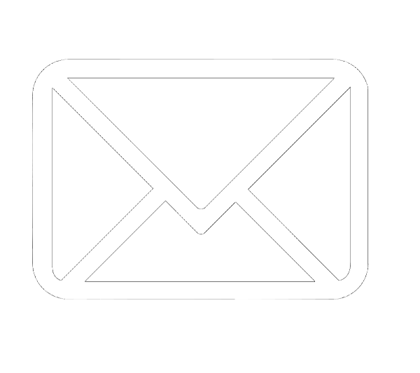 Иконка почты белая