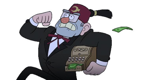 Гиф Стэн Гравити Фолз