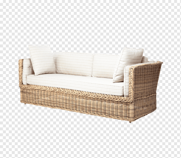 Плетеная кушетка