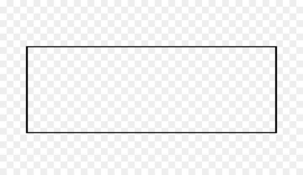 Контур прямоугольника на прозрачном фоне