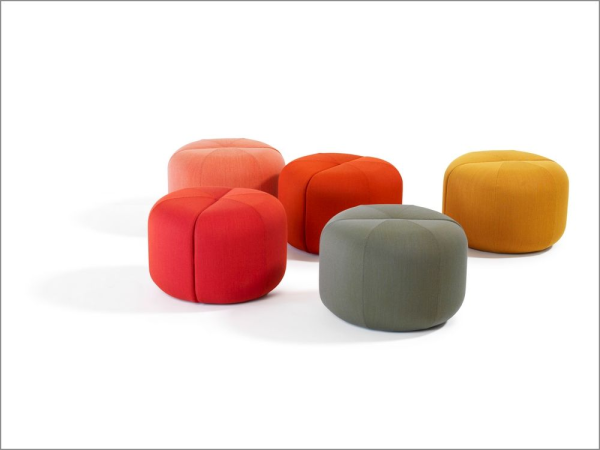 Round Pouf Bob by bla Station / пуф