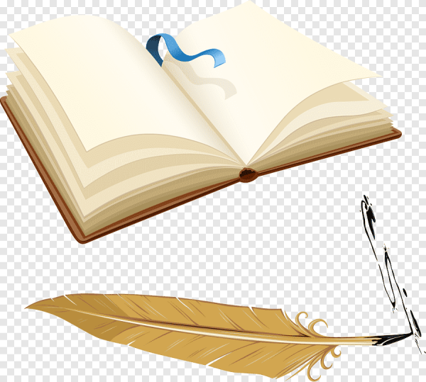 Книга на прозрачном фоне