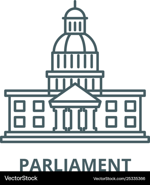 Иконка здания парламента