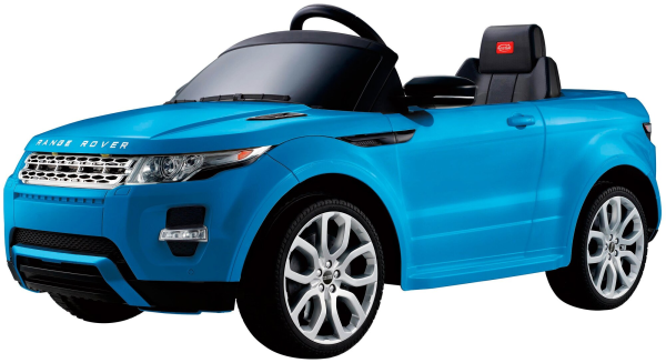 Электромобиль range Rover Evoque зеленый