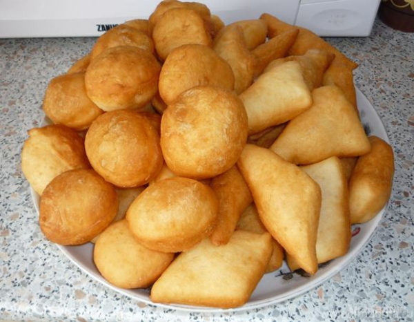 Казахская кухня баурсаки