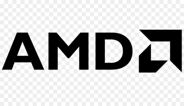 AMD логотип на прозрачном фоне