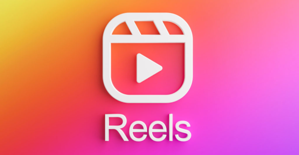 Reels надпись