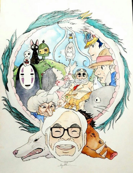 Хаяо Миядзаки студия Ghibli