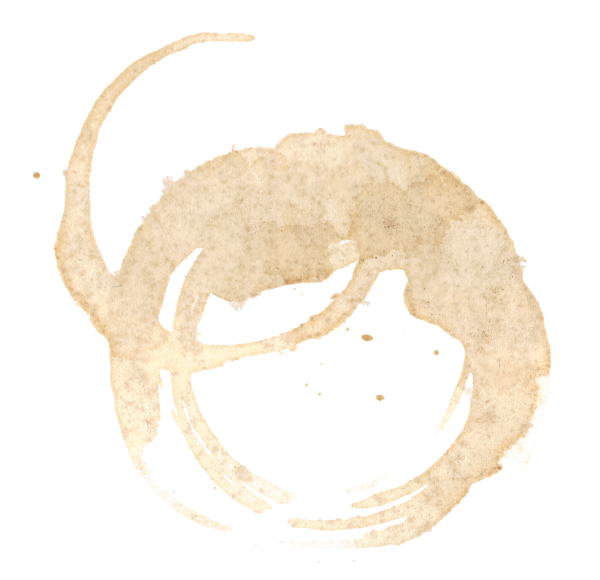 Отпечаток от чашки кофе