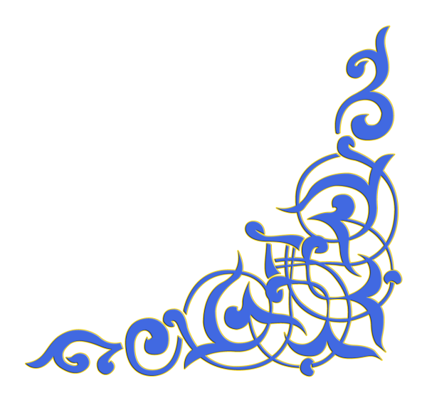 Узор уголок