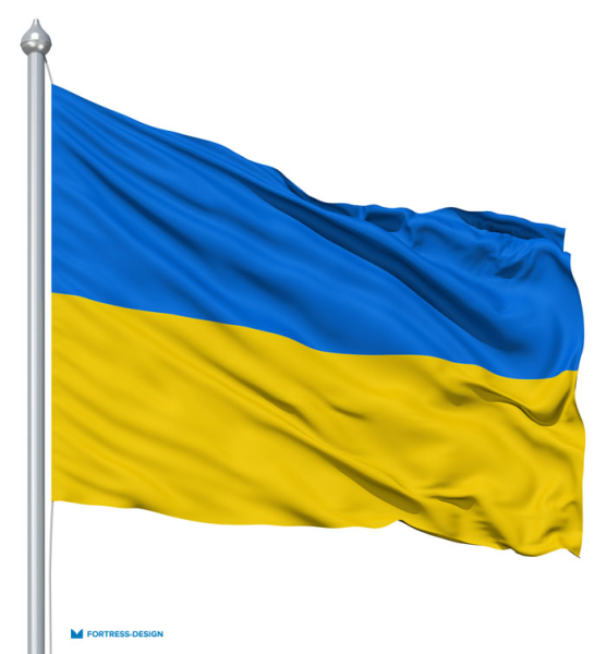 Украинский флажок