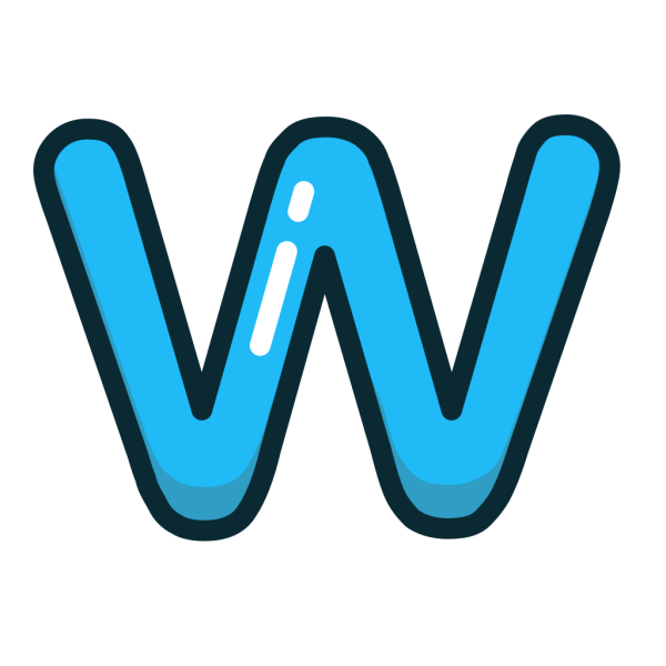 Буква w иконка