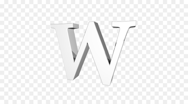 Красивая буква w