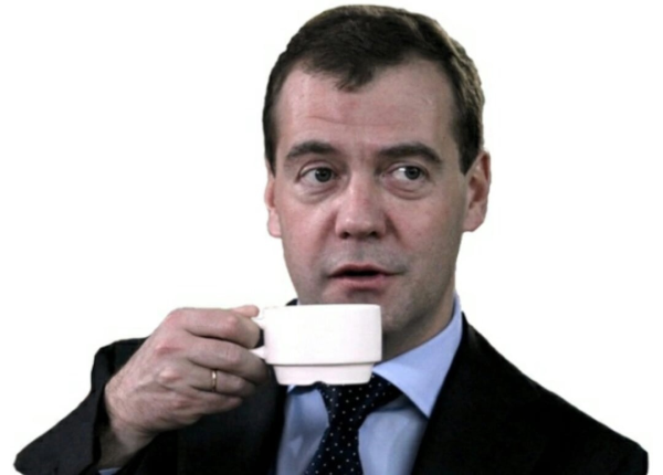 Дмитрий Медведев чаепитие