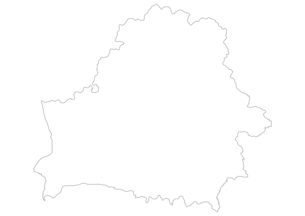 Беларусь очертание границ