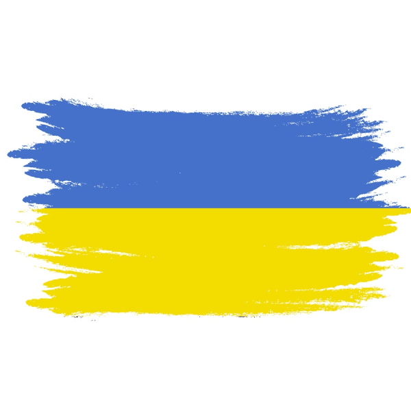 Украинский флаг вектор