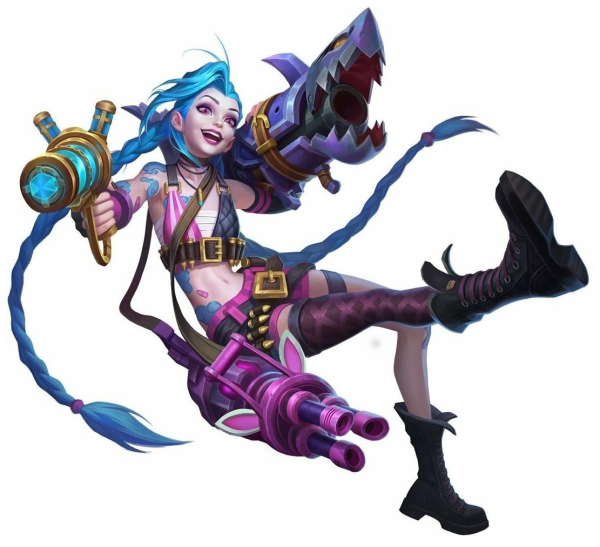 Arcane League of Legends Джинкс