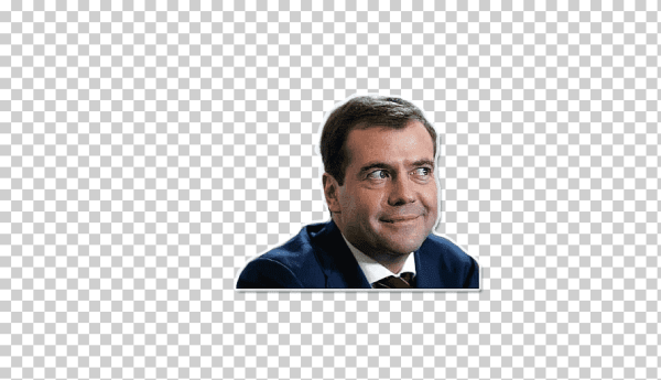 Медведев без фона