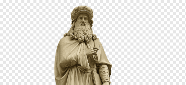 Статуя Леонардо Давинчи