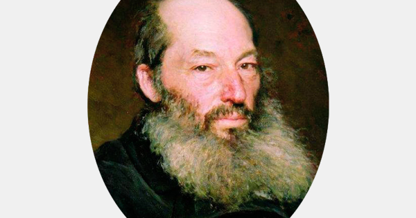 Афанасий Фет портрет