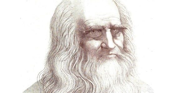 Леонардо Давинчи портрет