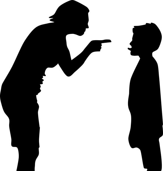 Конфликт силуэт
