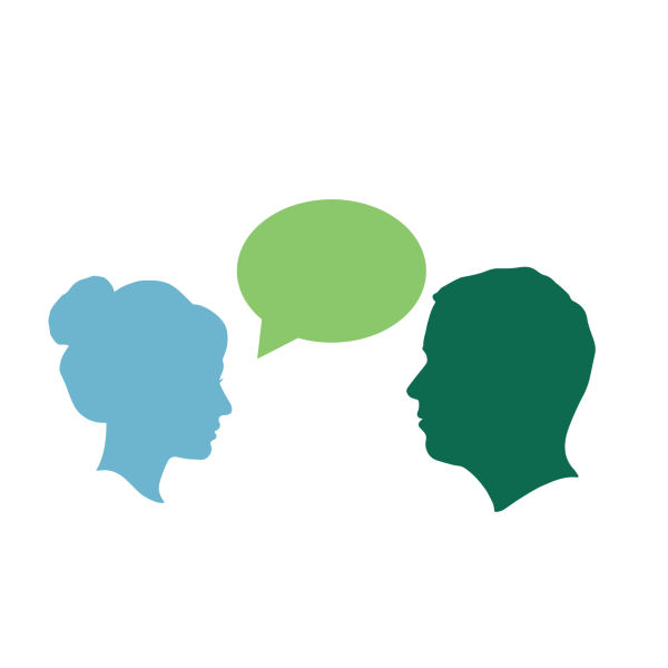 Говорящий человек