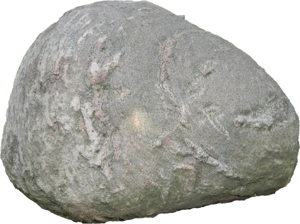 Камень на прозрачном фоне