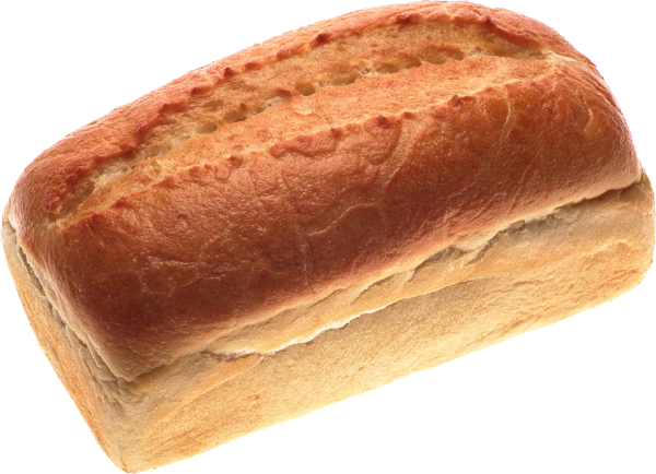 Хлеб на белом фоне