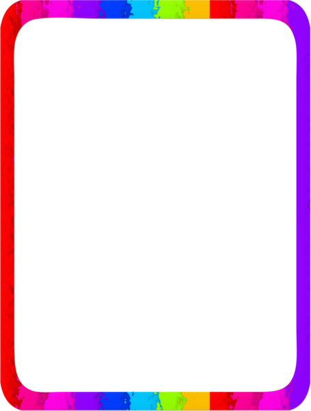 Рамка разноцветная