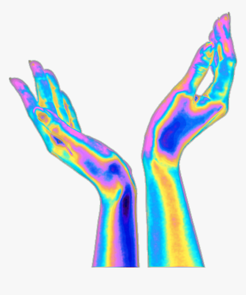 Голография на прозрачном фоне