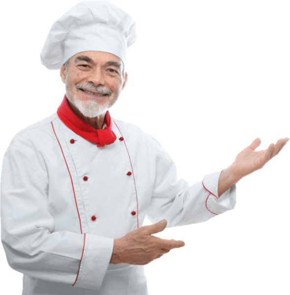 Повар без фона