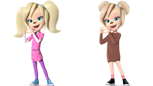 Герои мультика Барбоскины роза