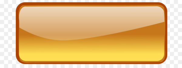 Кнопка Золотая прямоугольная
