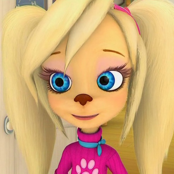 Роза из мультика Барбоскины