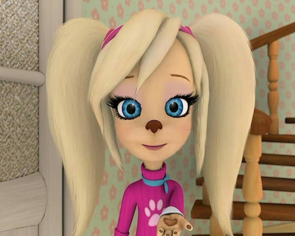 Роза из мультика Барбоскины