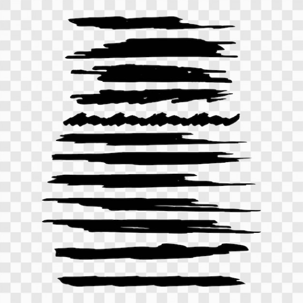 Неровные полоски