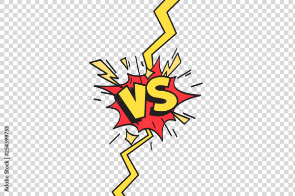 Значок против vs