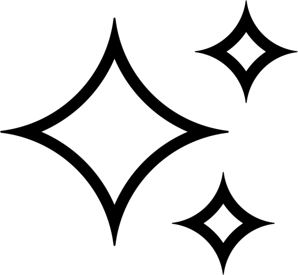 Четырехконечная звезда svg