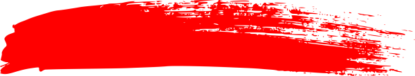 Красный мазок краски