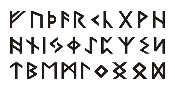 Руны без фона