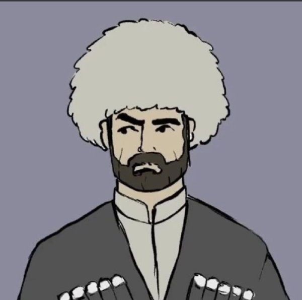 Мультяшный кавказец