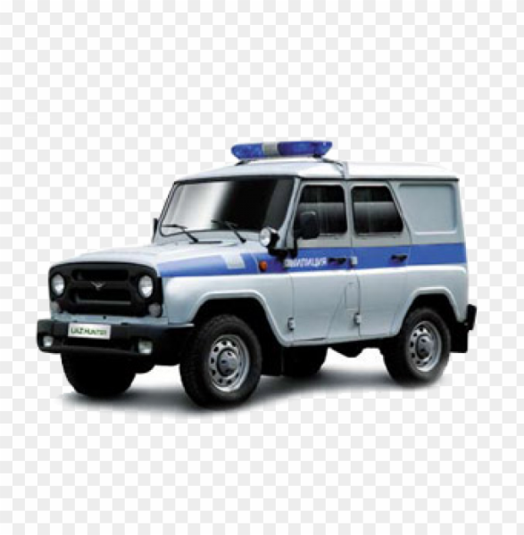 Полицейская машина УАЗ 31514